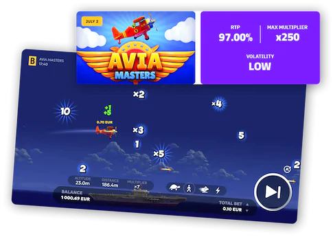 Aviamasters - Have Fun With Bitcoin or Real Cash